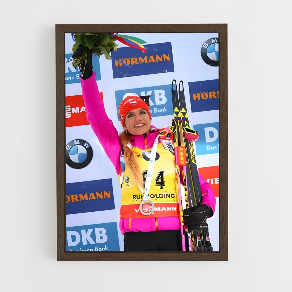 Poster Éclosion de Victoire – affiche Biathlon (vue 5)